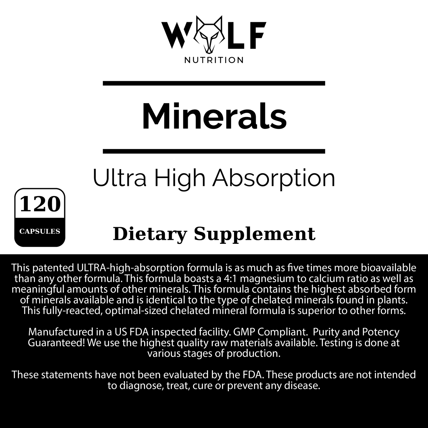 Mineral Caps - Ultra High Absorption