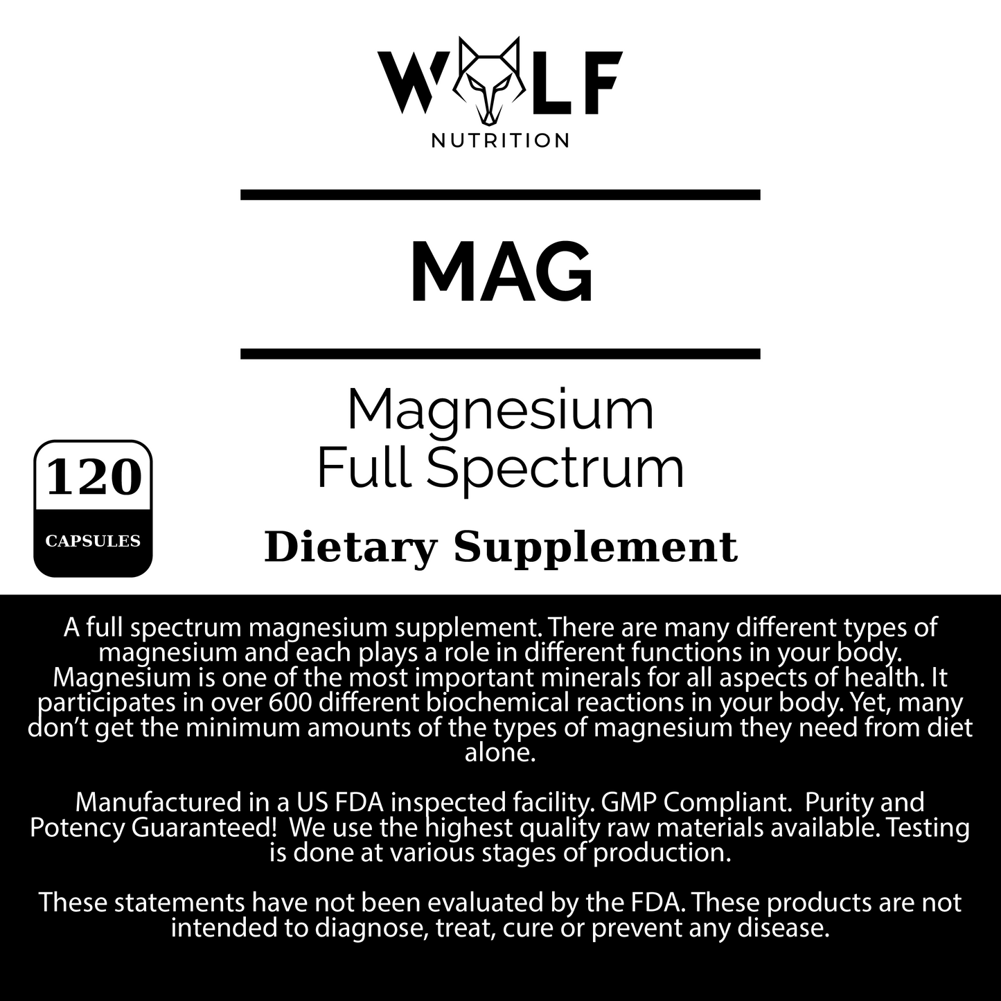 MAG Caps - Magnesium Full Spectrum