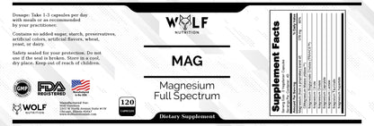 MAG Caps - Magnesium Full Spectrum
