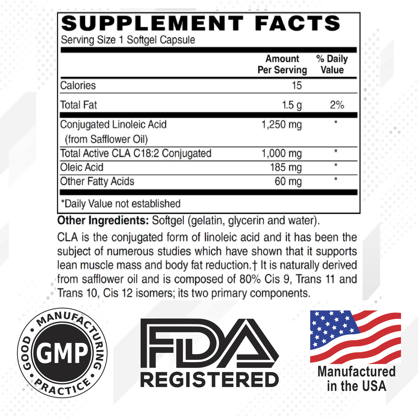 CLA - Conjugated Linoleic Acid