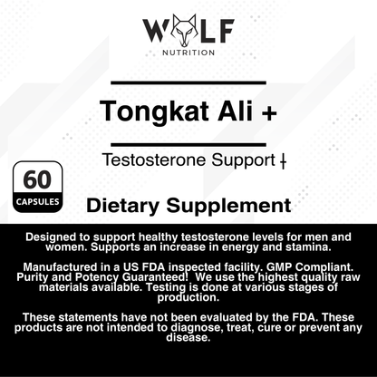 Tongkat Ali + (Testosterone Support)