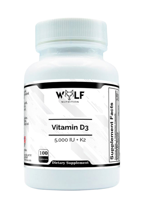 Vitamin D3 + K2 - 5000 IU