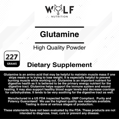 Glutamine - High Quality Powder