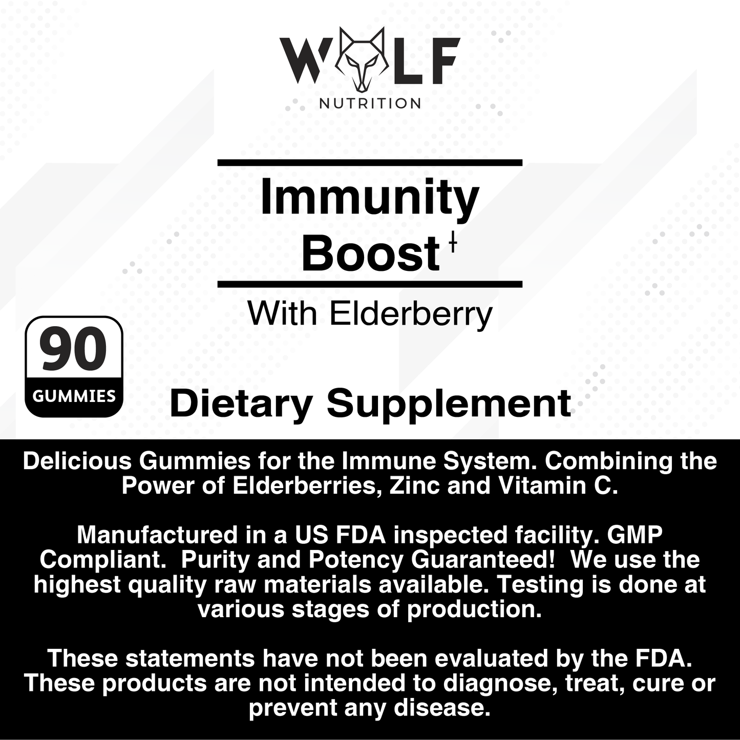 Immunity Boost Gummies (with Elderberry)